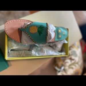 Jack Rogers Pinapple Sandels NIB